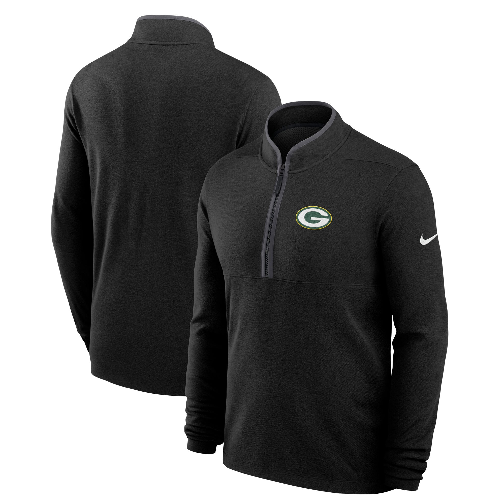 Men's Nike Green Bay Packers Primetime Victory Dri-FIT Half-Zip Pullover